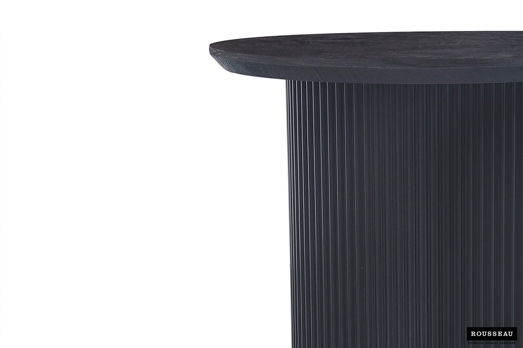 Rousseau Lagos Salontafel – MDF – Donkerbruin – Ø50 x H46 cm